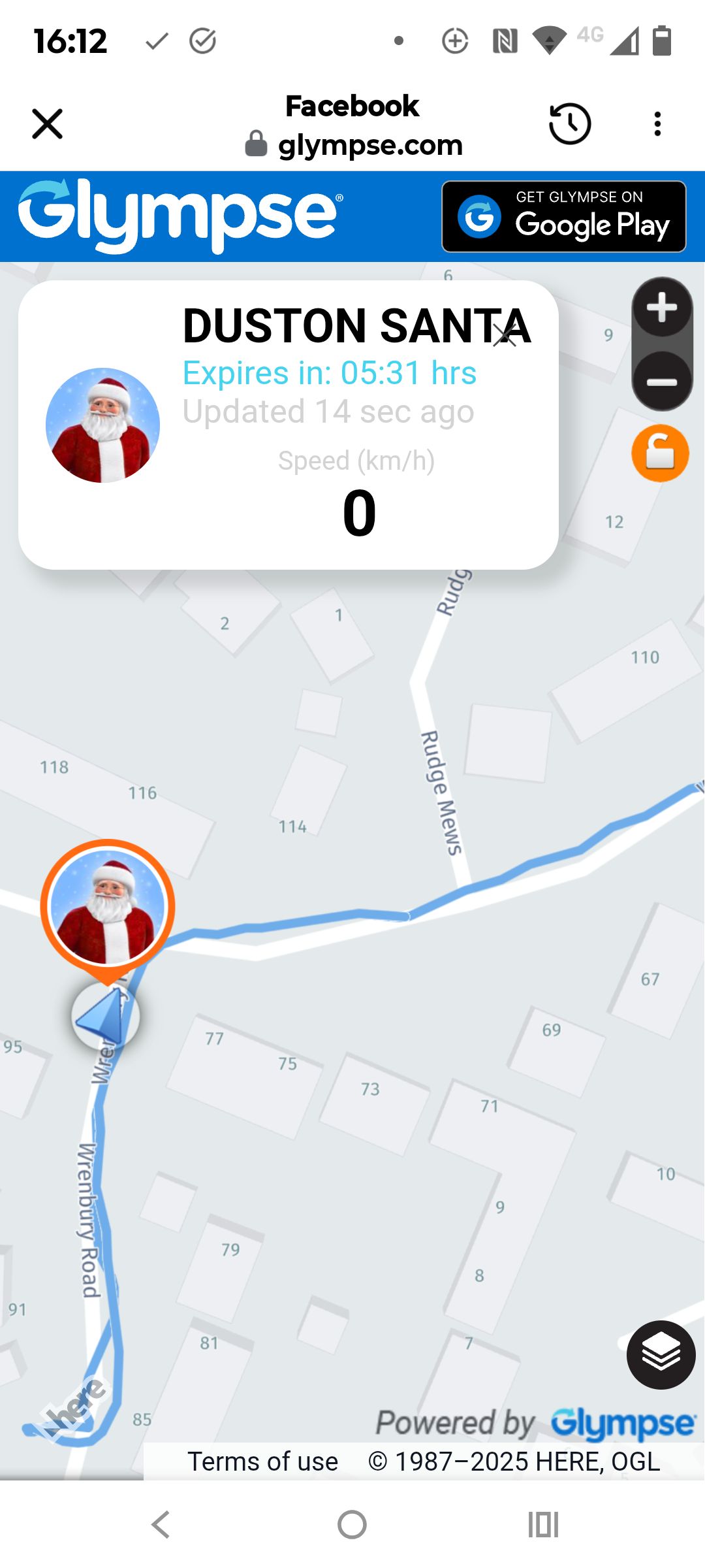 Duston annual Santa street visit. | Northampton