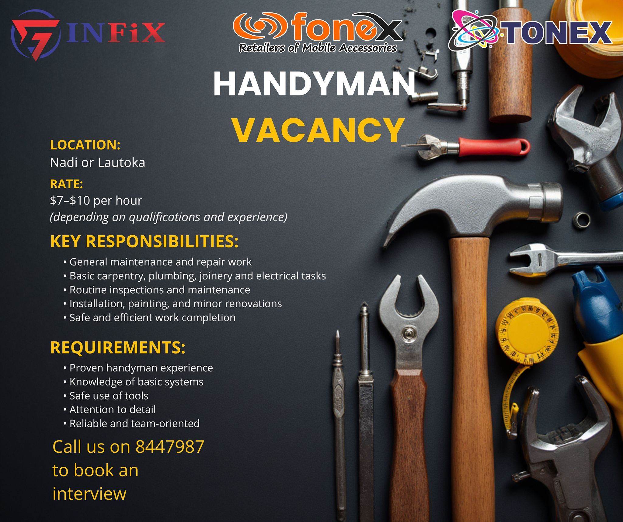 Tonex Fiji Pte Limited | Nadi