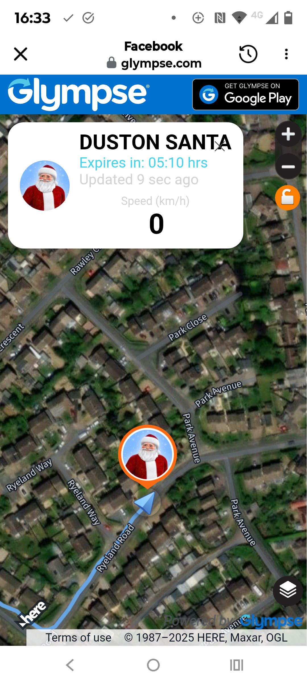 Duston annual Santa street visit. | Northampton