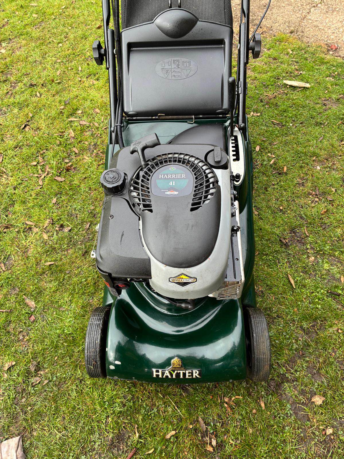 Hayter harrier 41, 16” cut, self propelled, electric start - Lawn ...