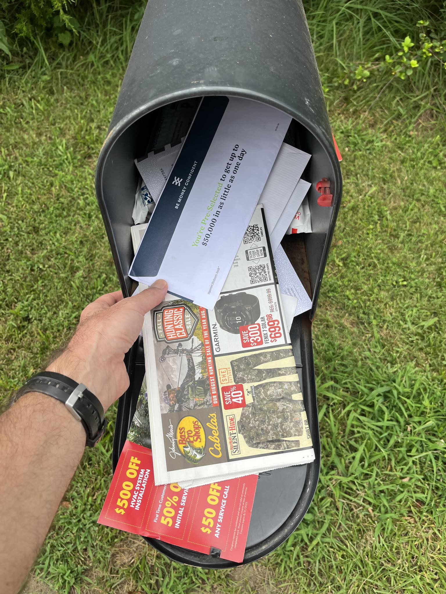 Sick - Like most people, I am sick and tired of my mailbox being ...