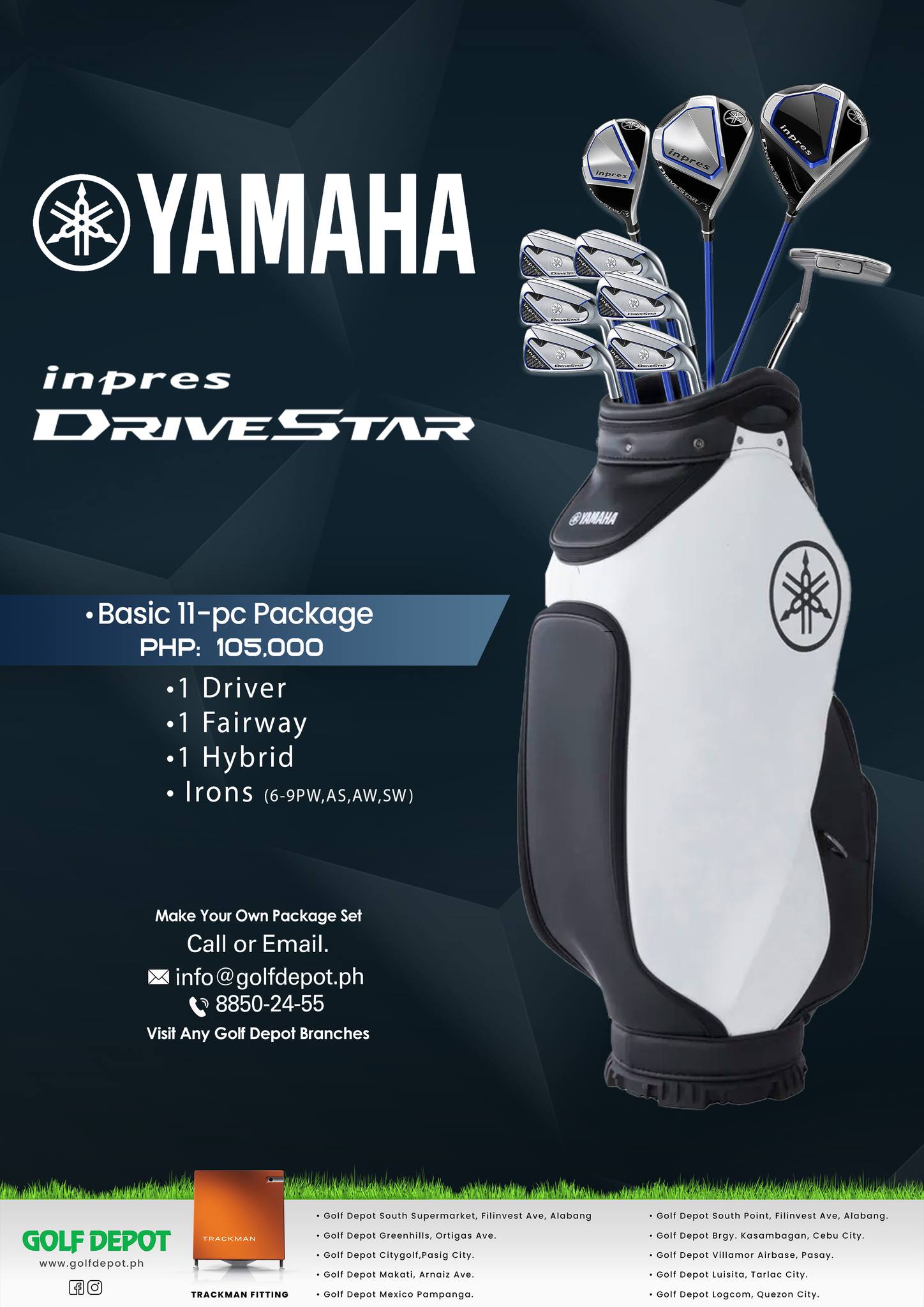 ⛳YAMAHA ドライバー 𝗬𝗮𝗺𝗮𝗵𝗮 𝗜𝗻𝗽𝗿𝗲𝘀 DRIVESTAR Fairway! 🚀 Get ready for