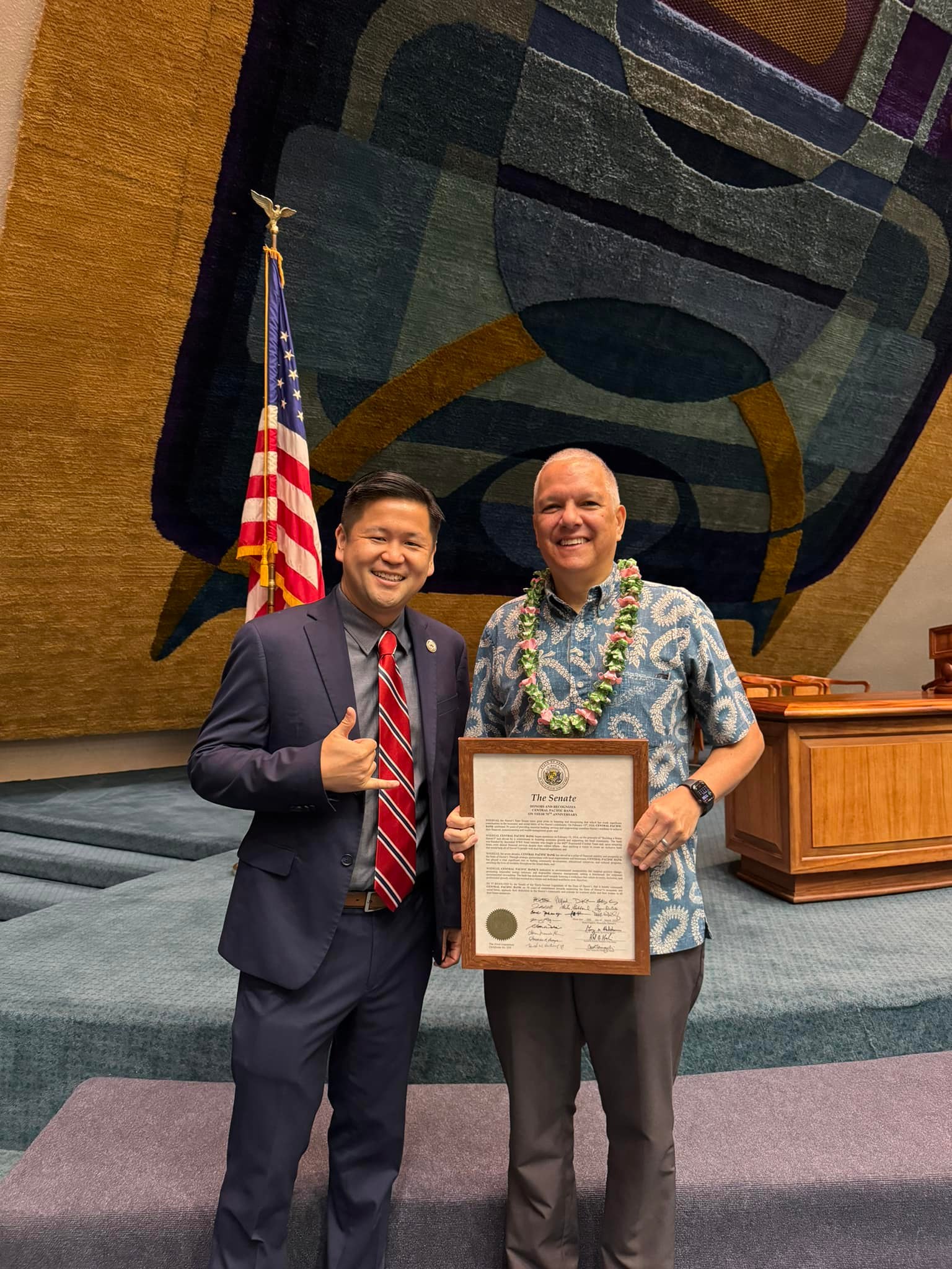 Congratulations to Central Pacific... - Sen. Troy Hashimoto | Facebook