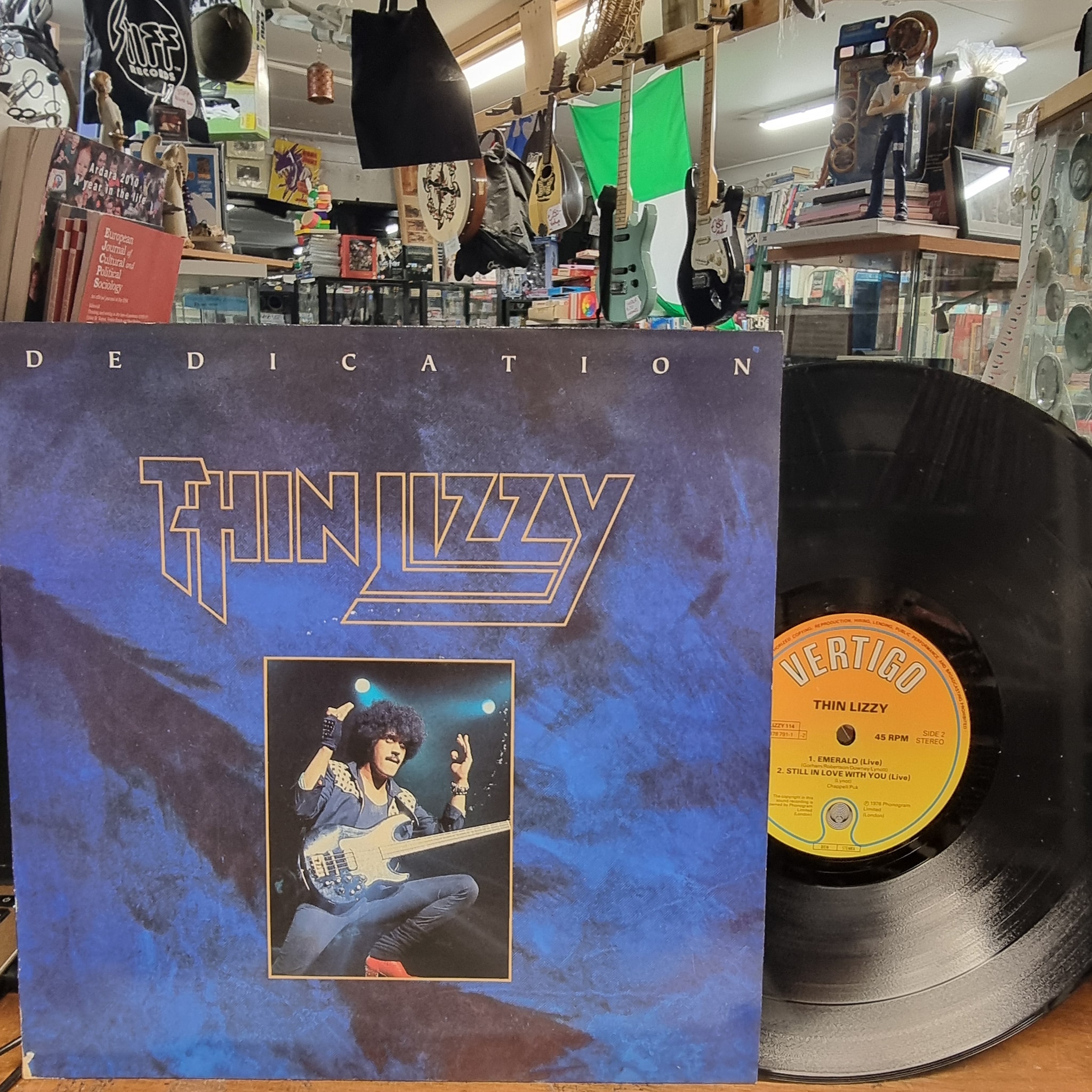Thin Lizzy Dedication 1991 orginal Pressing 4 track 12
