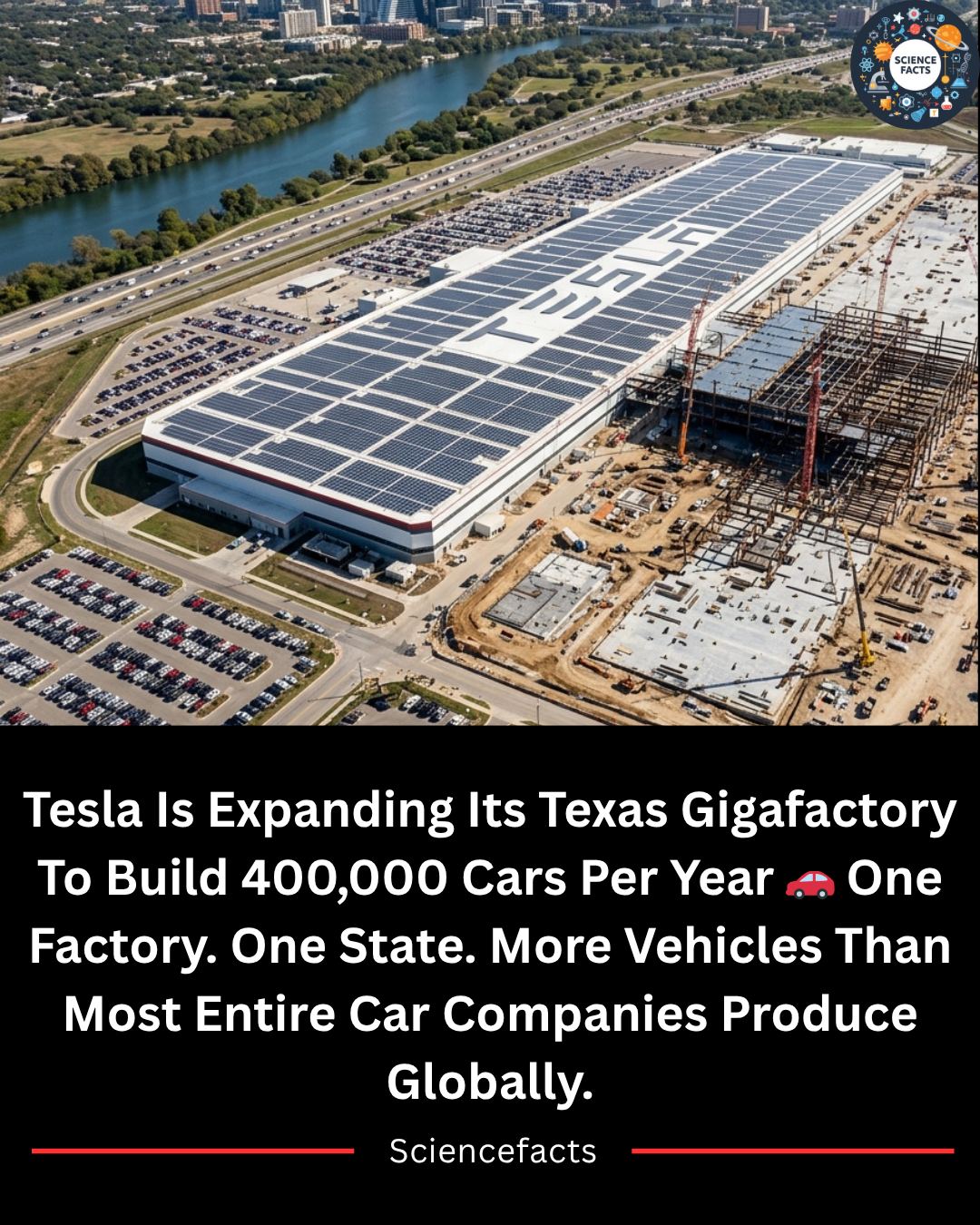 Tesla and SpaceX's massive $119 billion Texas factory looks like