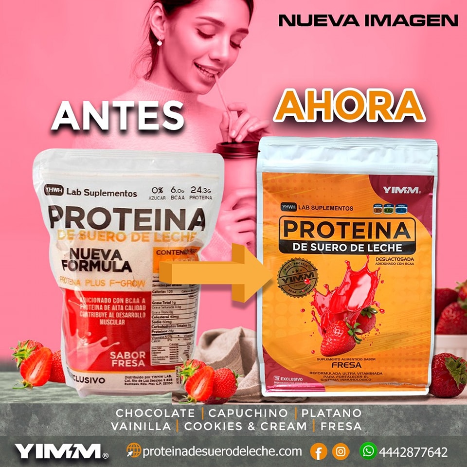 ¡Presentamos la nueva imagen... - Proteina de Suero de Leche