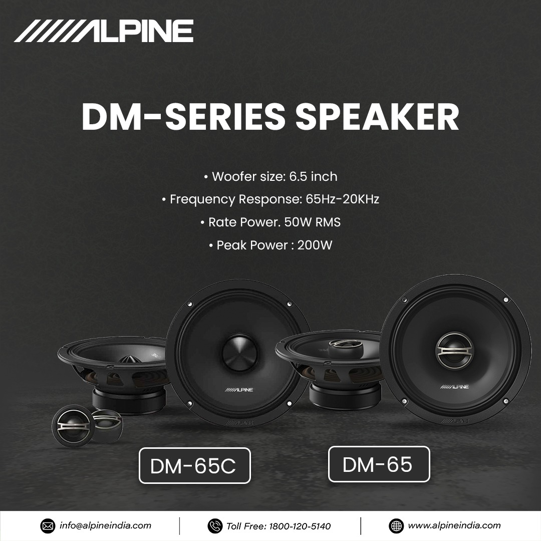 Alpine - 🚗 Transform Your Drive with the Alpine DM Series Speakers! 🚗 ...