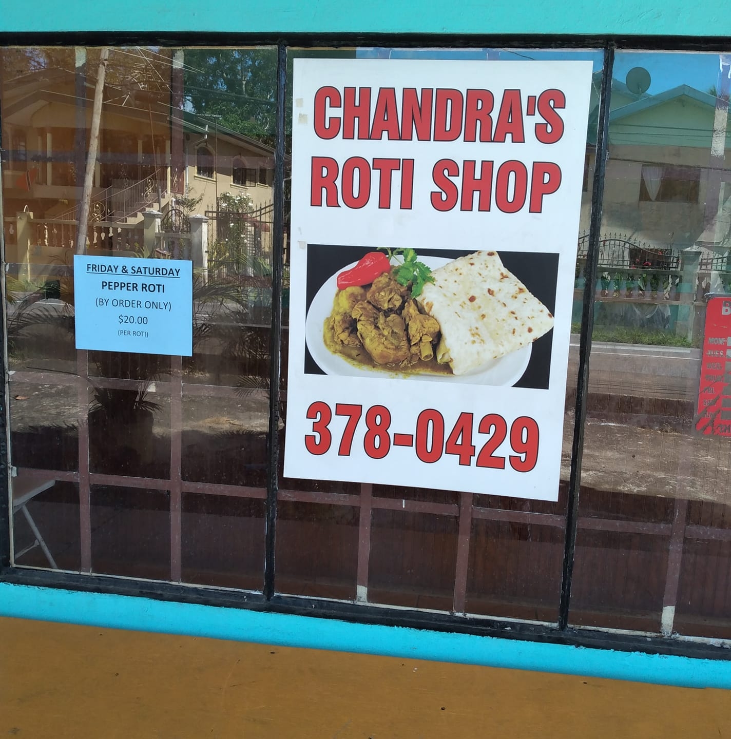 Chandra's Roti Shop - Home