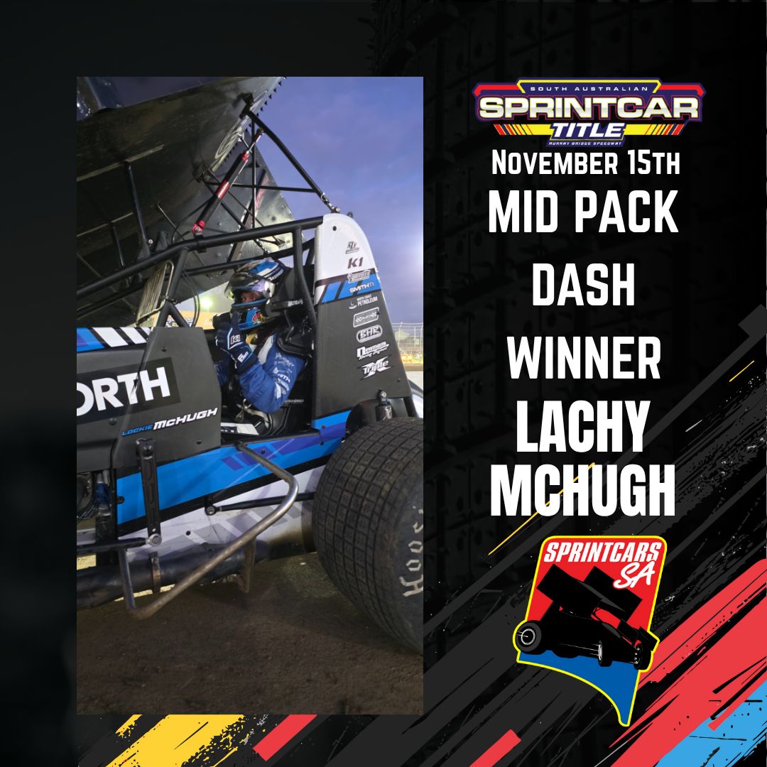 Sprintcars - Lachlan McHugh Racing wins the mid pack Dash here at ...