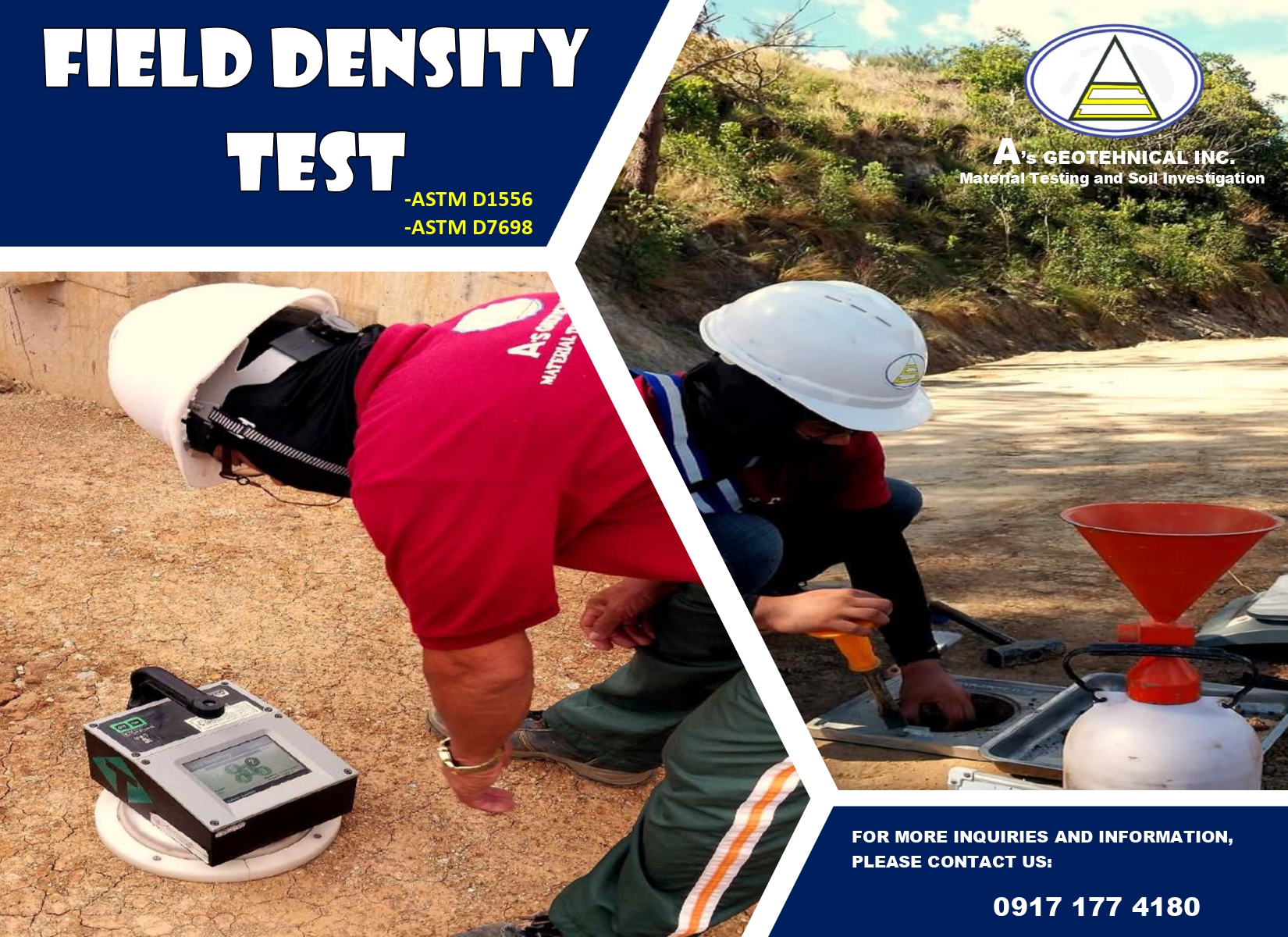 Accurate Soil Compaction with... - A's Geotechnical Inc.