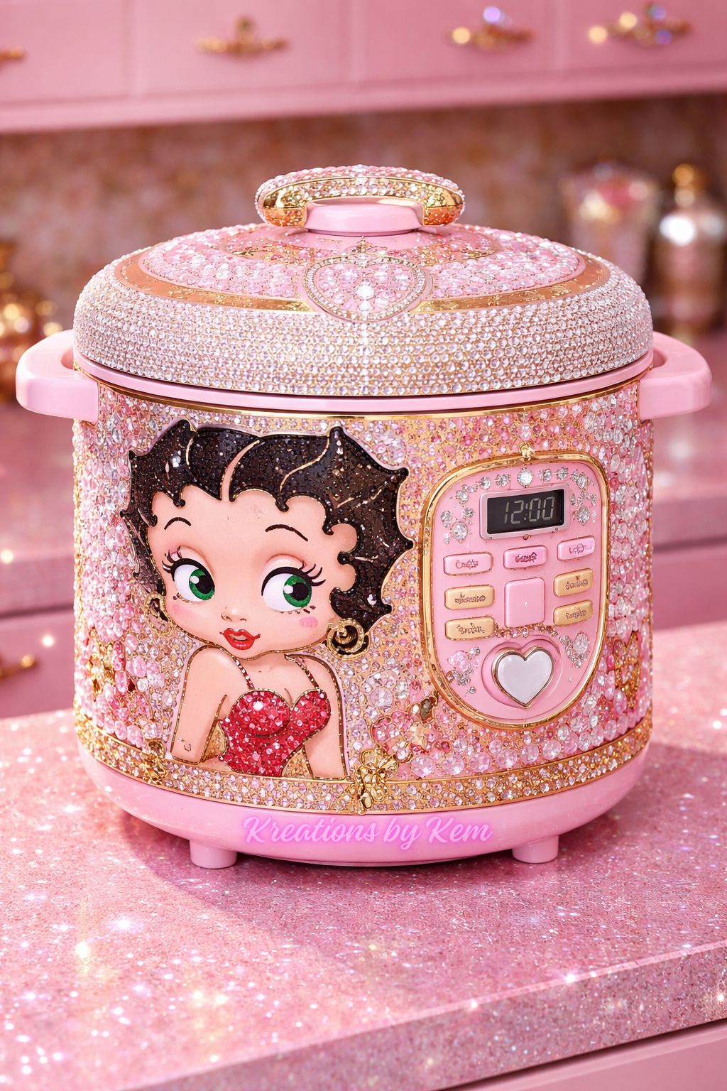 Betty Boop ベティちゃん ブレンダー(ミキサー) Would you buy a bedazzled Betty Boop KitchenAid mixer?