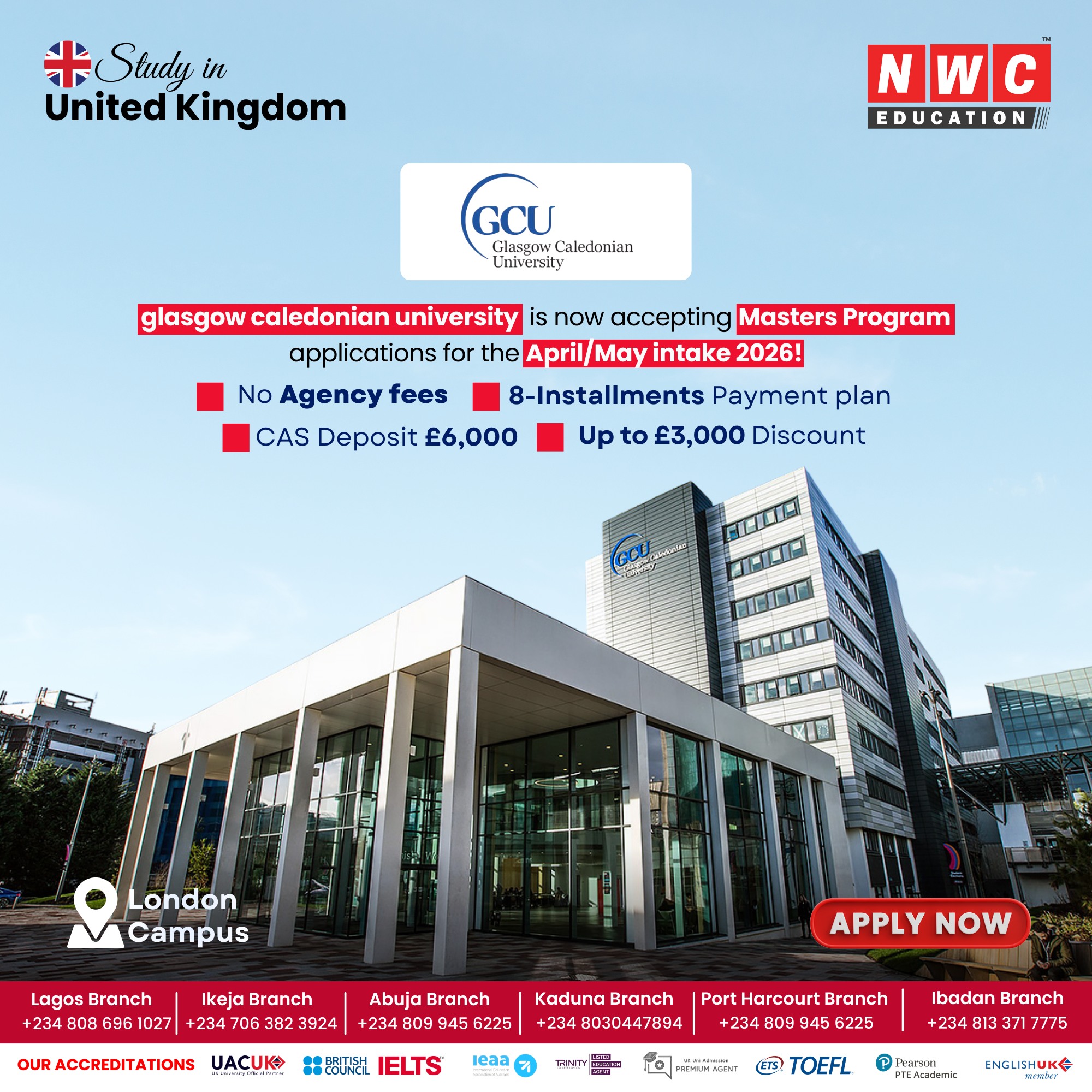 Study - 🎓 Study in the UK | April/May 2026 Intake Now Open! 🇬🇧 Glasgow ...