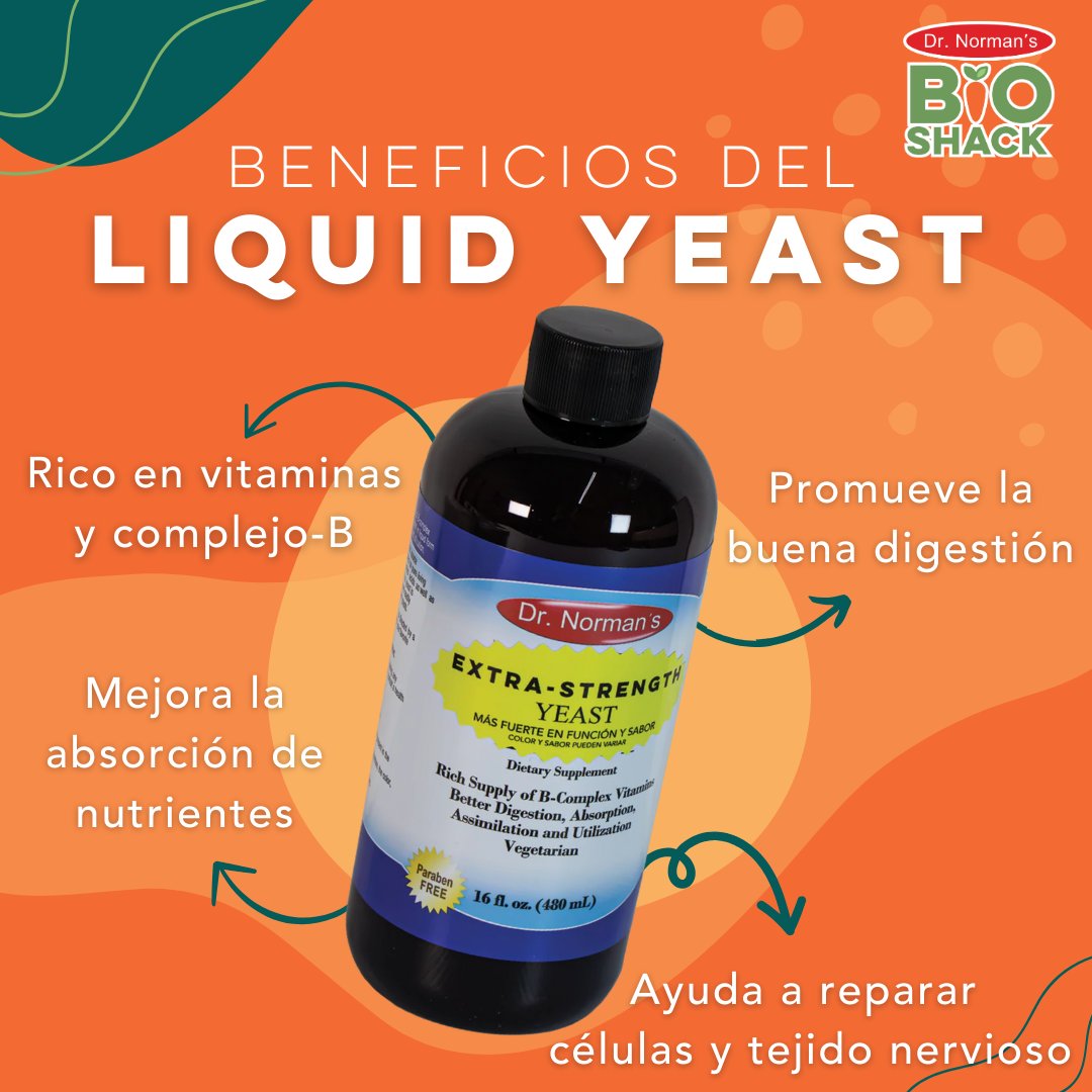 Bio Shack - La levadura de cerveza es una excelente fuente...