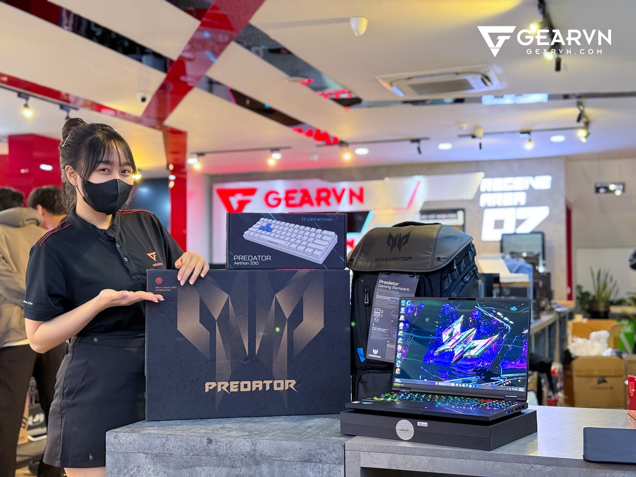 Gearvn - Em này sương sương 110 🍠 thui mà. Cảm ơn khách iu đã rinh ẻm ...