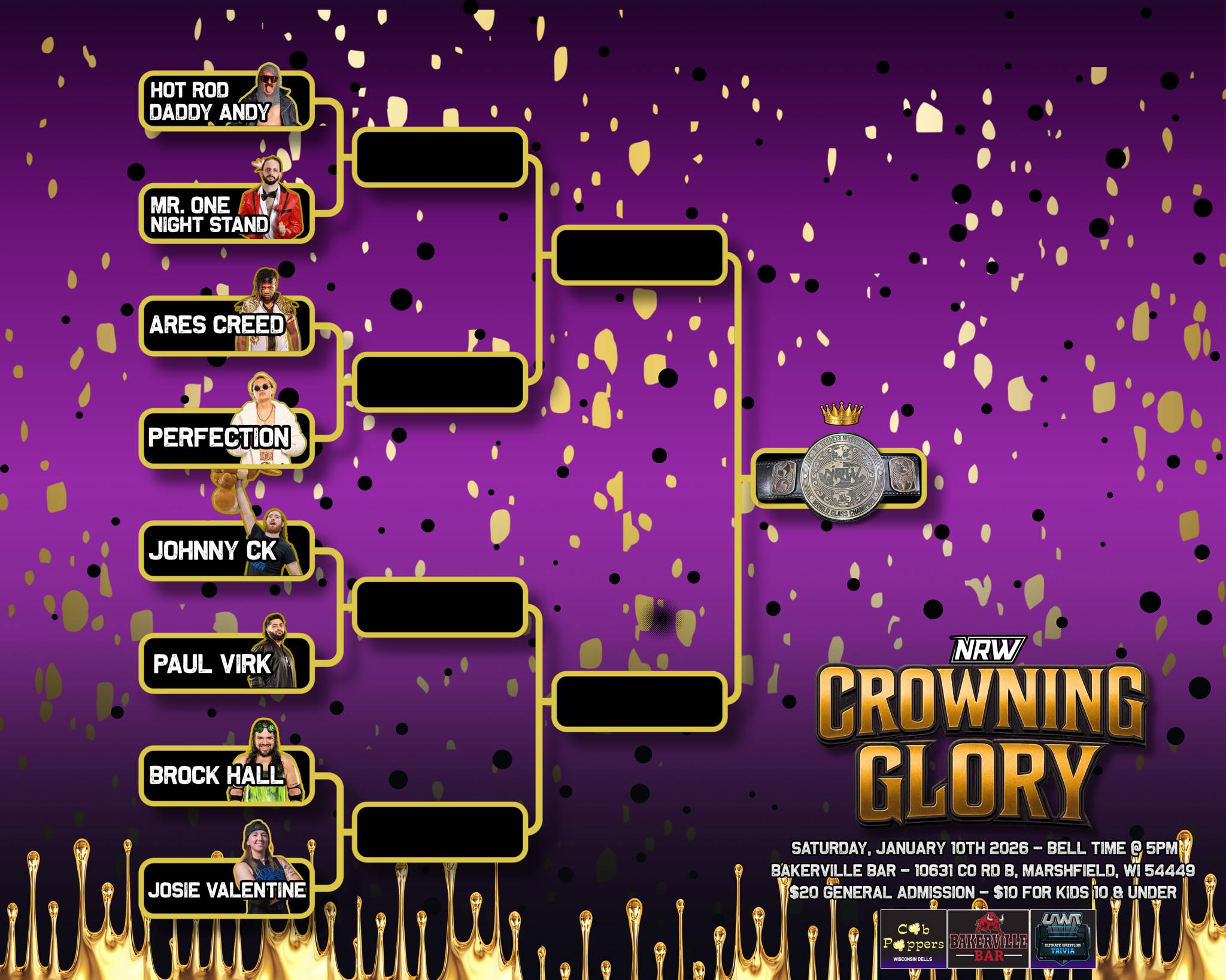 No - 🚨FULL BRACKET REVEAL🚨 Eight names. One bracket. One championship ...