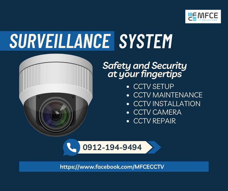 Safety is a... - MFCE CCTV Repair, Sales and Installation | Facebook
