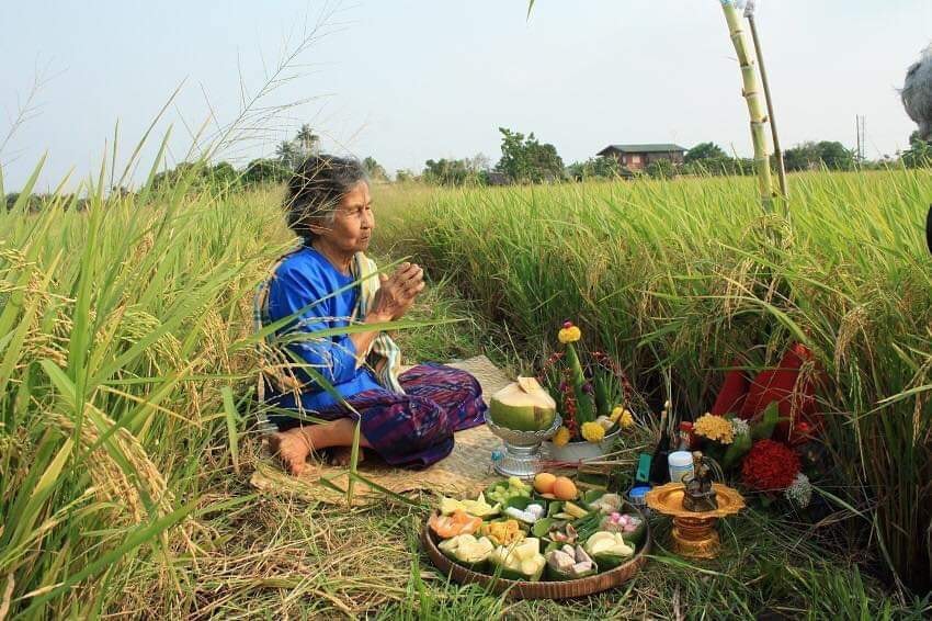 Worship of the god of rice in... - SEA Heritage & History