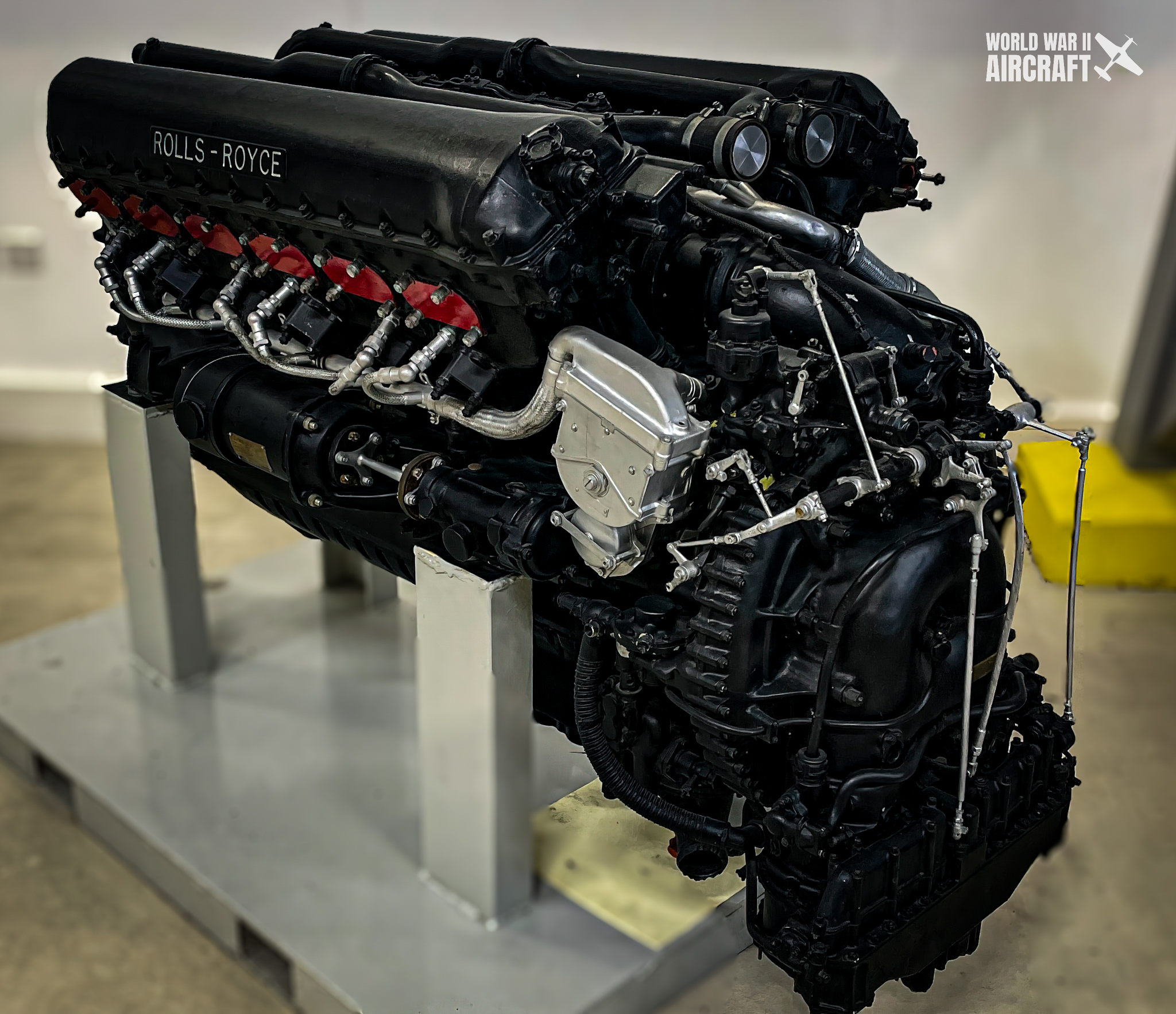 World - The iconic Rolls-Royce Merlin engine. Photo taken at IWM ...