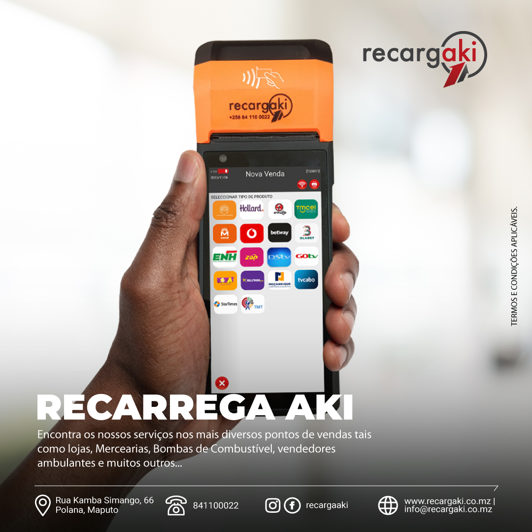 RecargaAki - Recarrega Aki!! Temos Recargas, Credelec, Água, Televisão ...