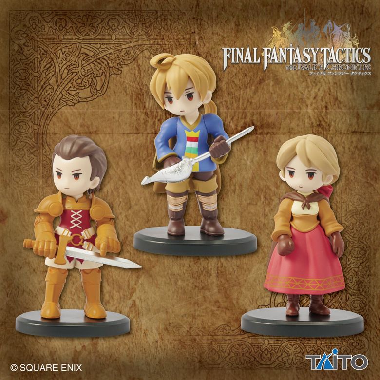 Square Enix released new photos of prototype Final Fantasy Tactics