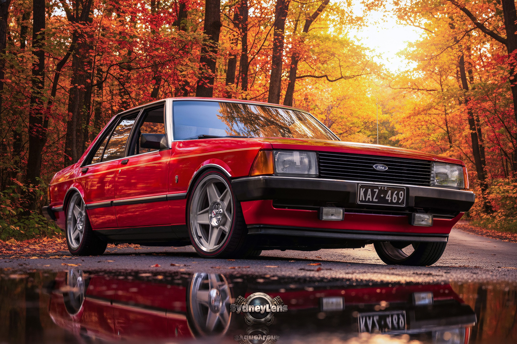 未使用品 Ford Australian Open 1995 ロンT サイズM 8-9.1995 Ford NF Fairlane Ghia Australia Brochure-January, 1995