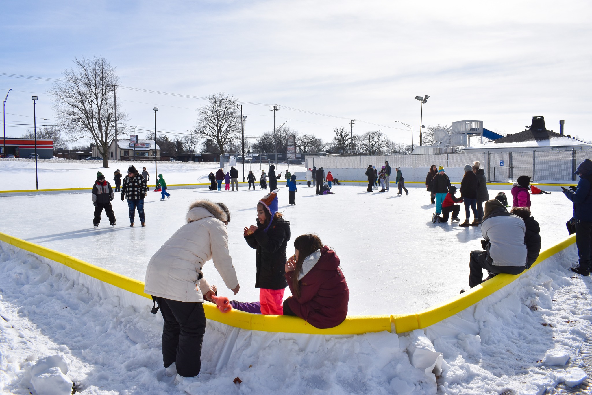 DeKalb - Staff will be getting our Seasonal Ice Rink ready at Hopkins ...