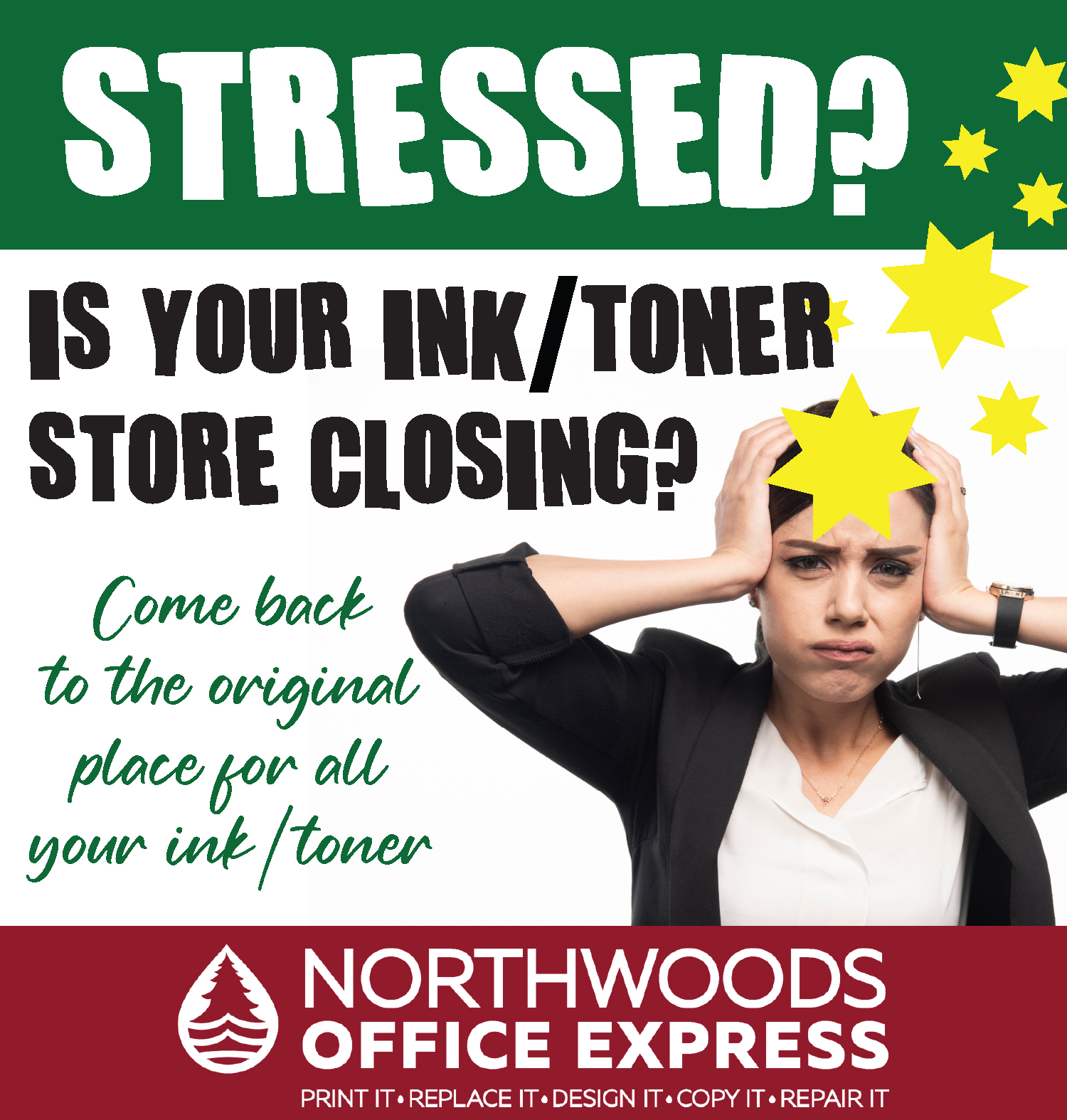Quit overpaying for ink and... - Northwoods Office Express | Facebook