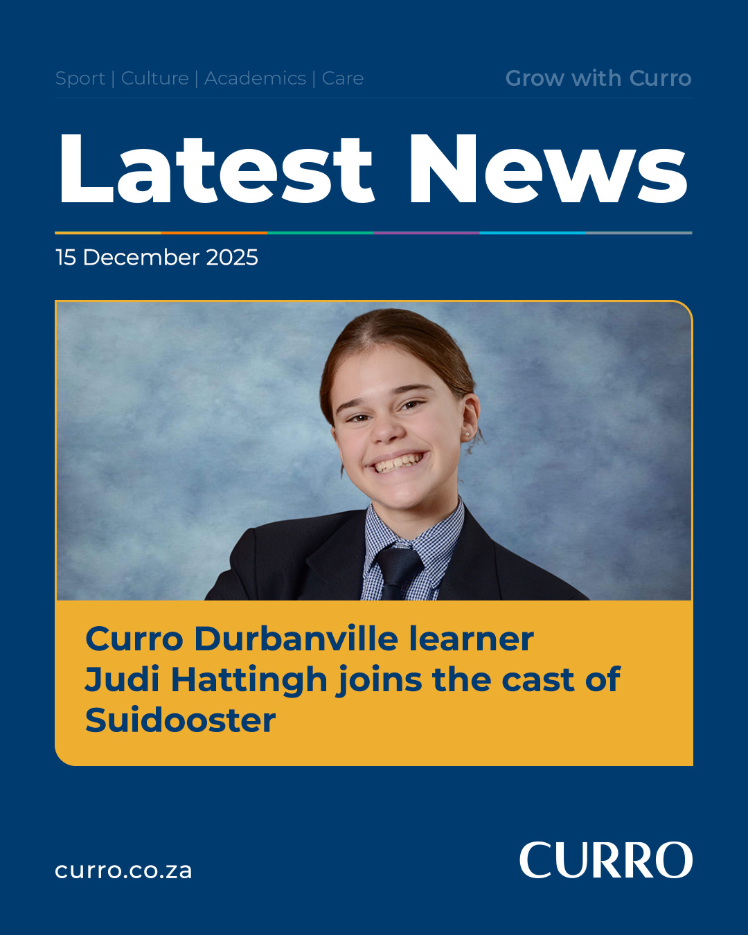 Curro - 🎬 Curro Durbanville is celebrating a star in the... | Facebook