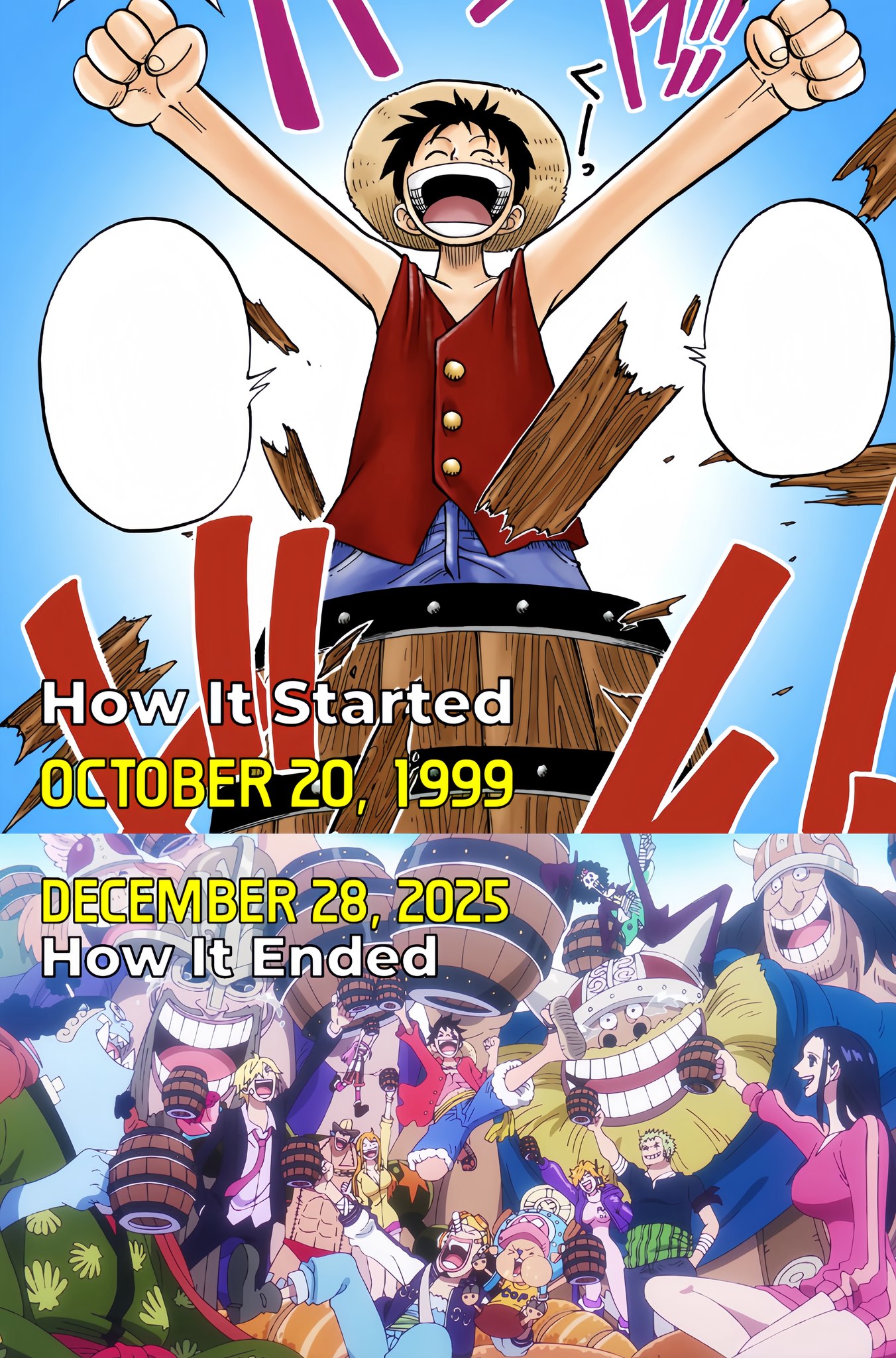 Nothing quite like Luffy