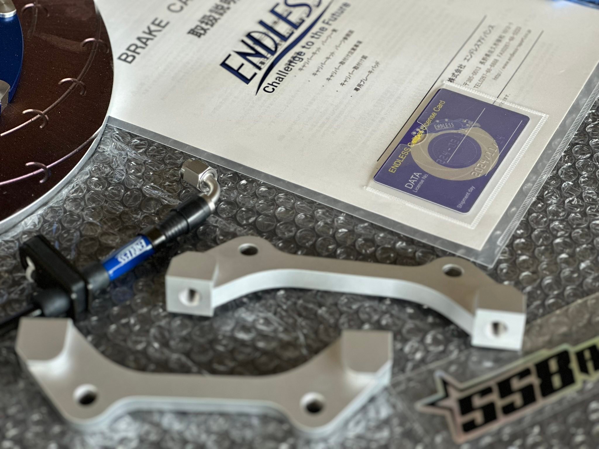 パーツ FIT RS GK5 ENDLESS Brake Caliper Kit Endless Brake Caliper Kit for Honda Jazz Fit GK5 in Johor Bahru
