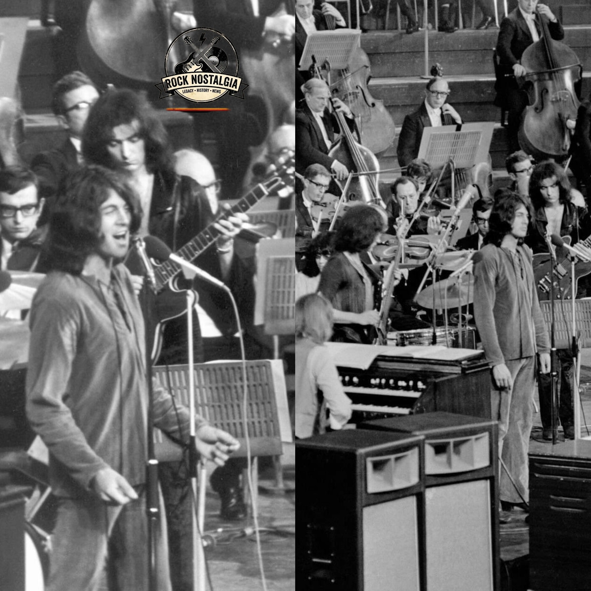Deep Purple September 1969 preparing for Jon Lord's Concerto For