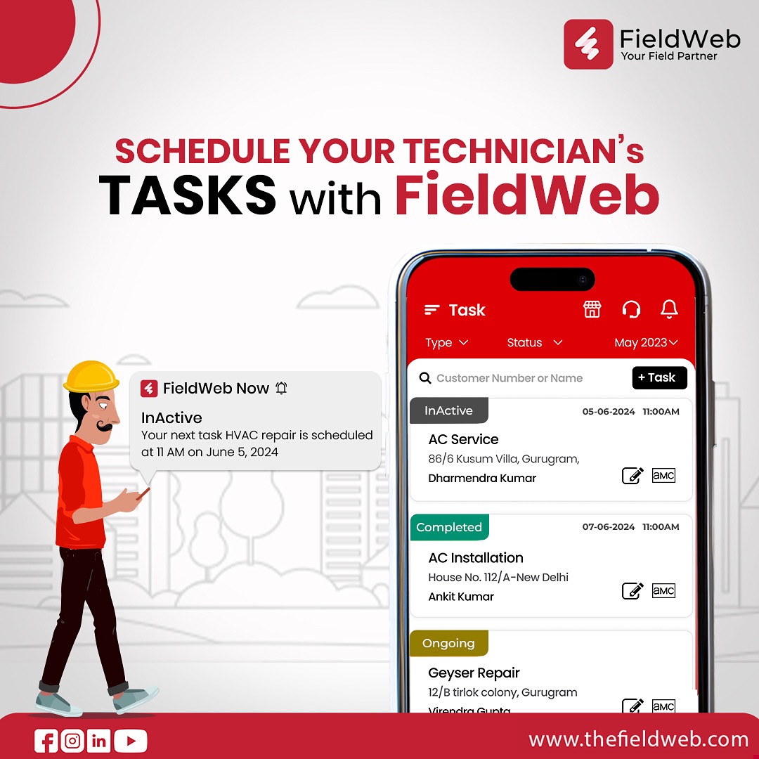 FieldWeb-Field Service Management Application | Pune