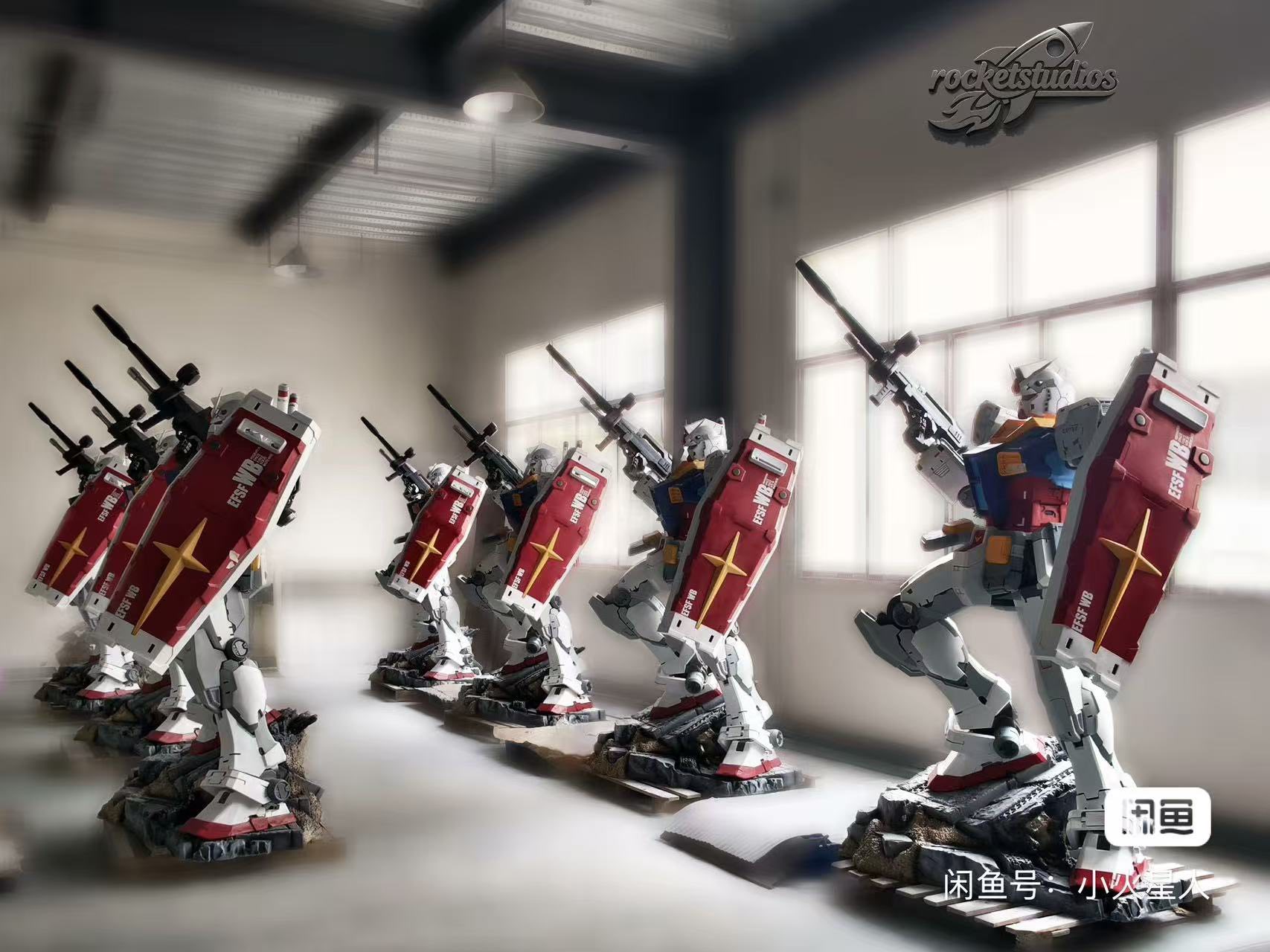 Mobile Suit Gundam RX-78-2 statue for sale