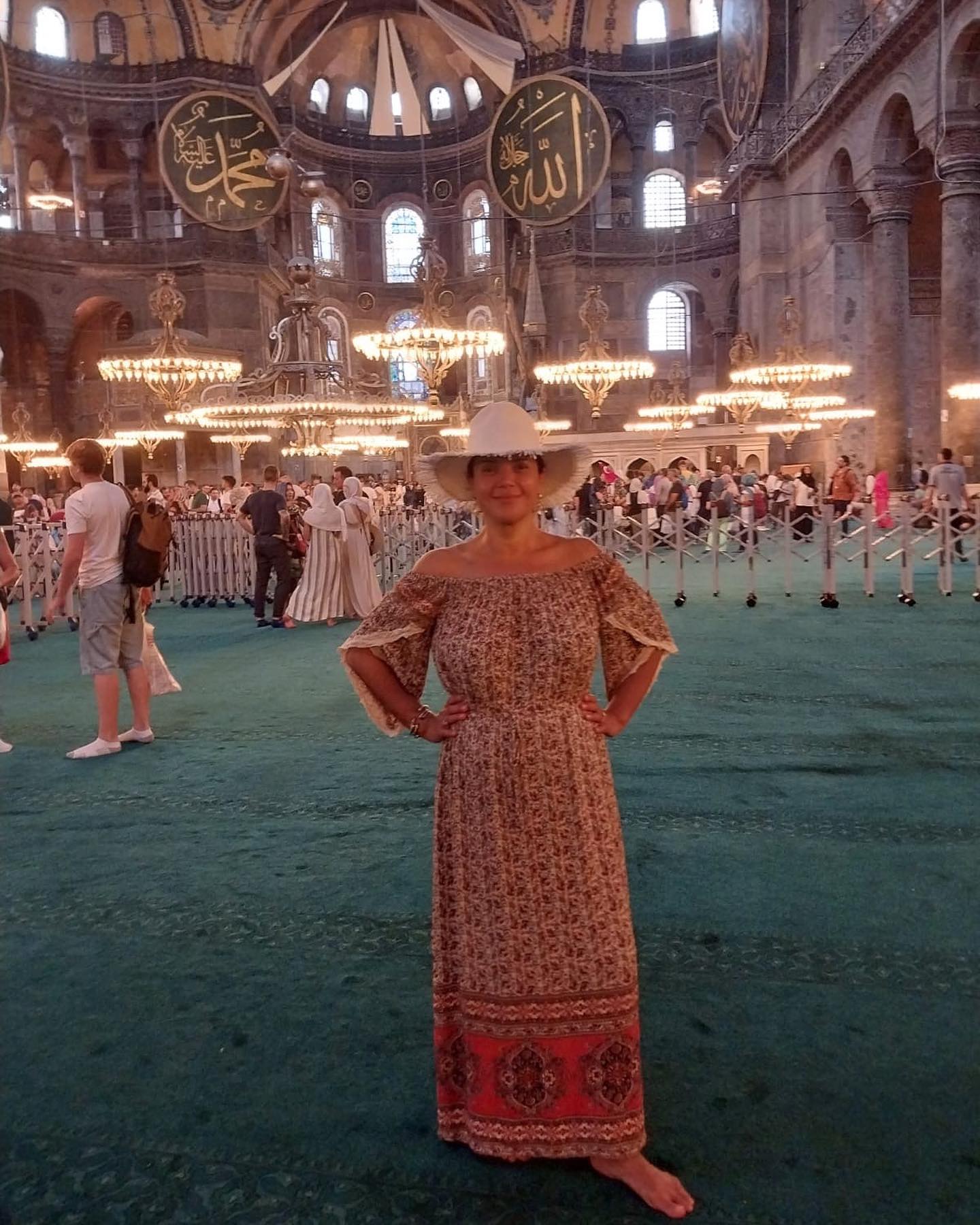 istanbul blue mosque dress code What to expect when visiting a famous as a tourist? PQ Swim Slip Dress Color Code:OFWT grade_b Hagia sophia dress