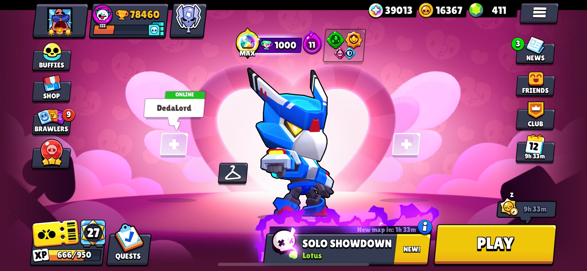 Best value account!!!!! 78475 trophies 🏆 99/99 Brawlers🕴️ Rare