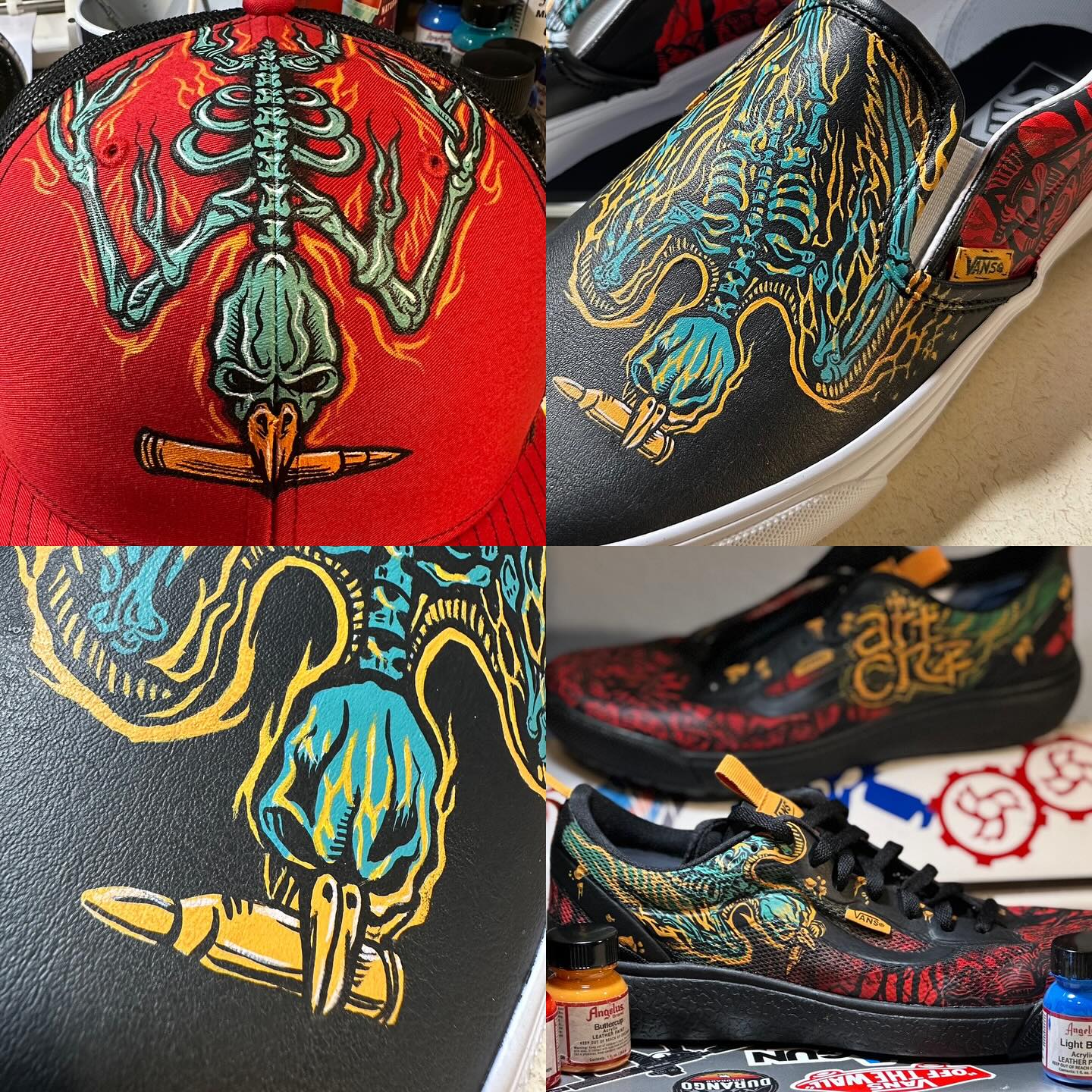 SB Customs - Custom shoes, art & apparel.