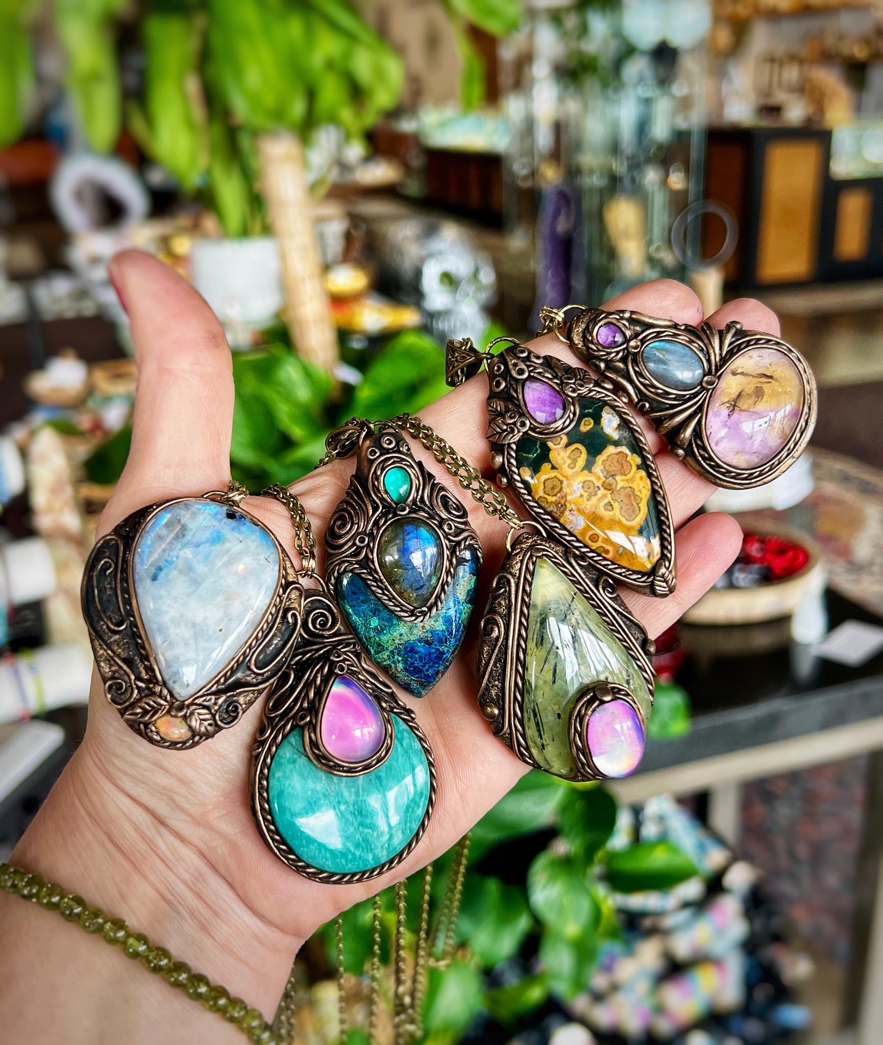 Natural Black Sunstone Heart Shape Price $20, $18 | Tara Taylor