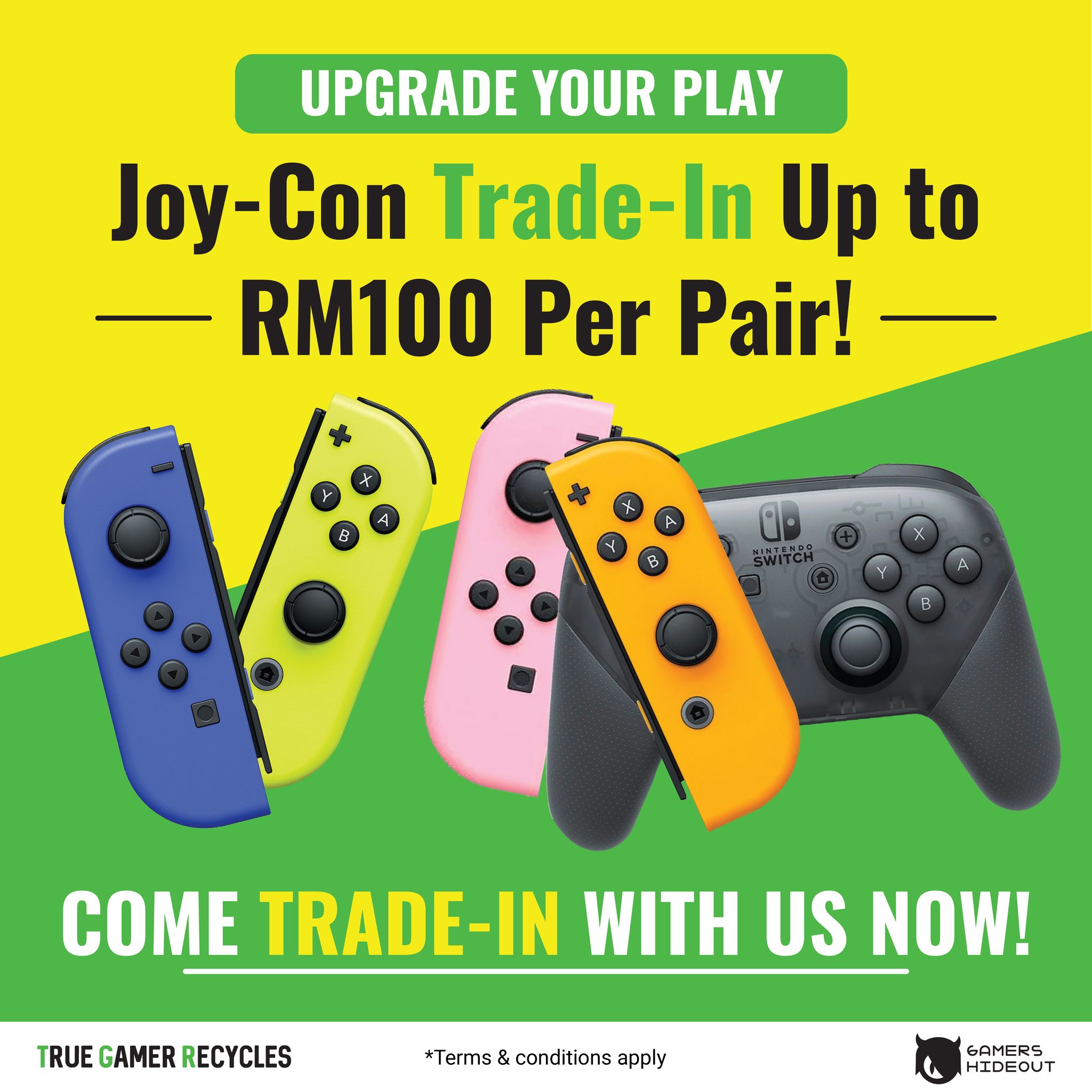 Gamers - 🎮 𝐔𝐏𝐆𝐑𝐀𝐃𝐄 𝐘𝐎𝐔𝐑 𝐏𝐋𝐀𝐘! Trade in your old 𝐉𝐨𝐲-𝐂𝐨𝐧 and get up to ...