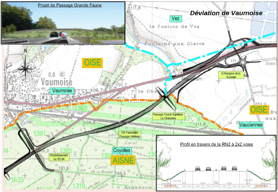 Travaux Rn2 Vaumoise | Rn2 Désenclavement – ALHFO