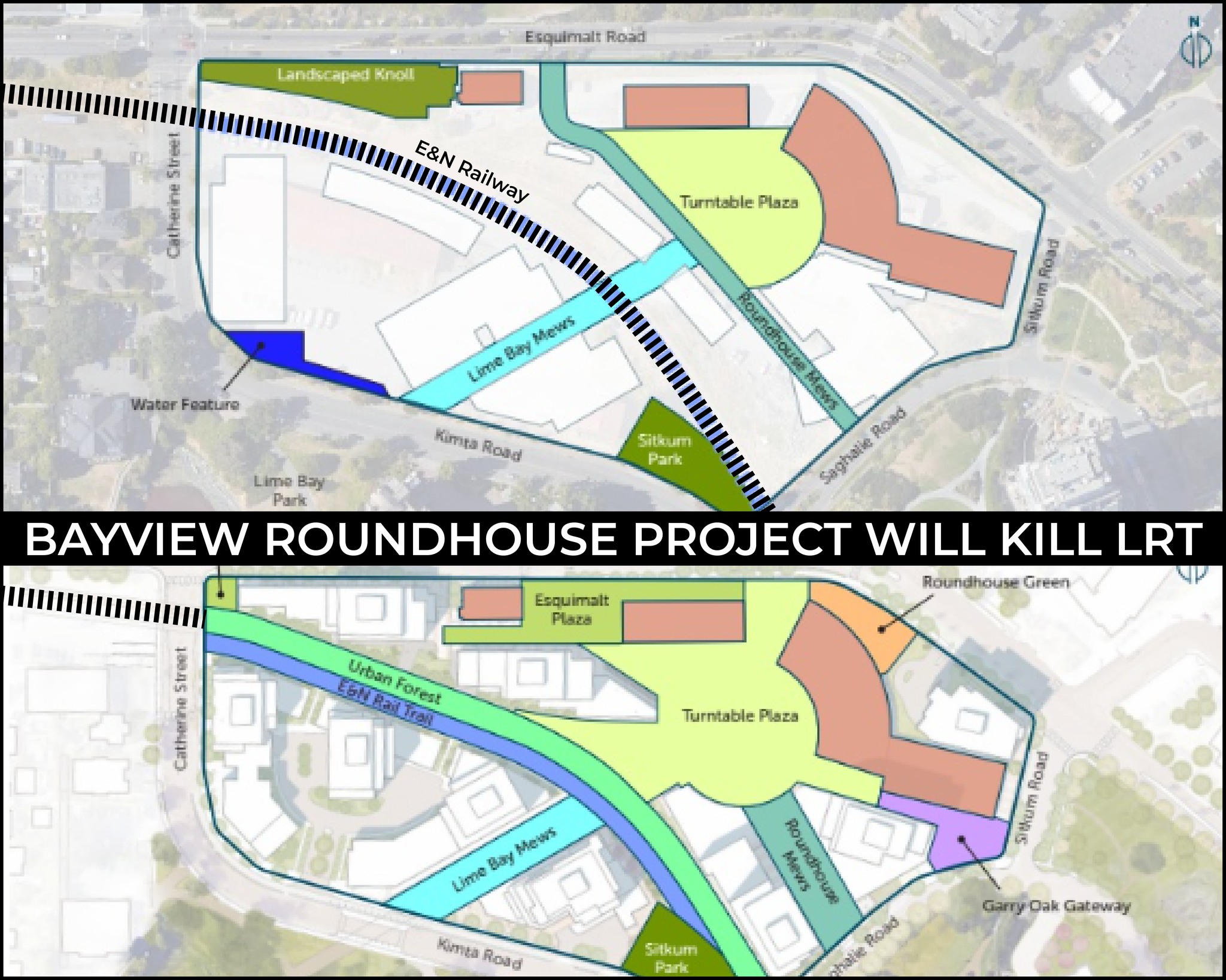 Restore - BAYVIEW ROUNDHOUSE PROJECT WILL KILL LRT I don't know if you ...