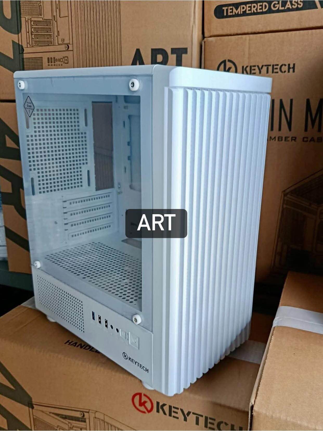Brand NEW PC Case Complete- Keytech White edition cases (mATX / iTX ...