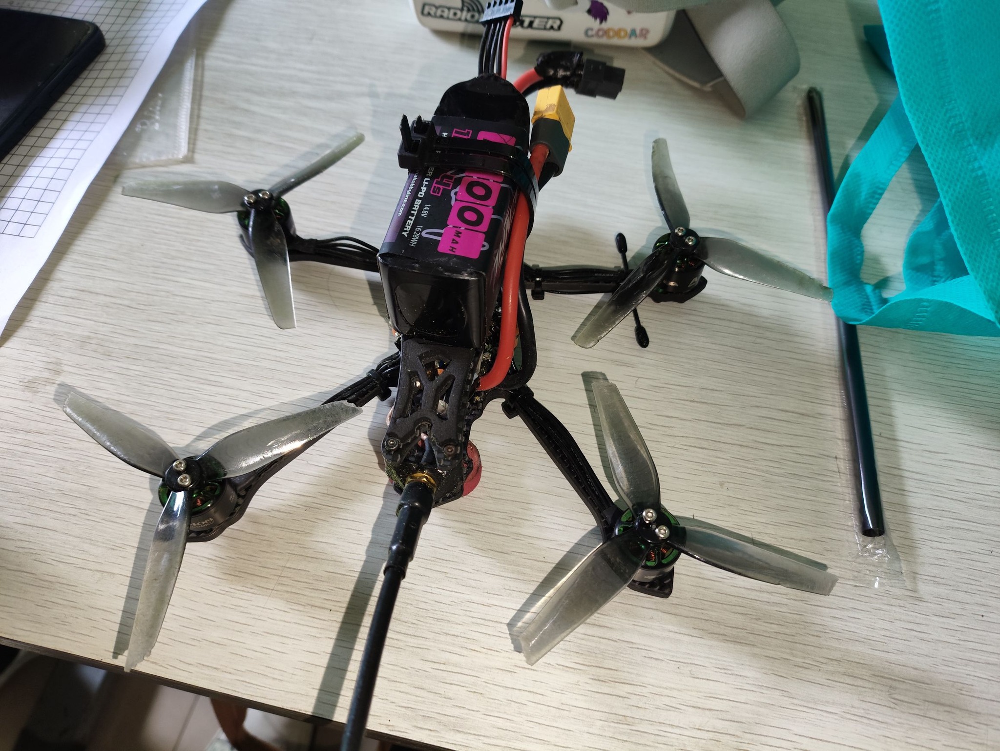 LANNRC 1505 Plus 2650kv 3750kv 3-6S Lipo Brushless Motor 1.5mm