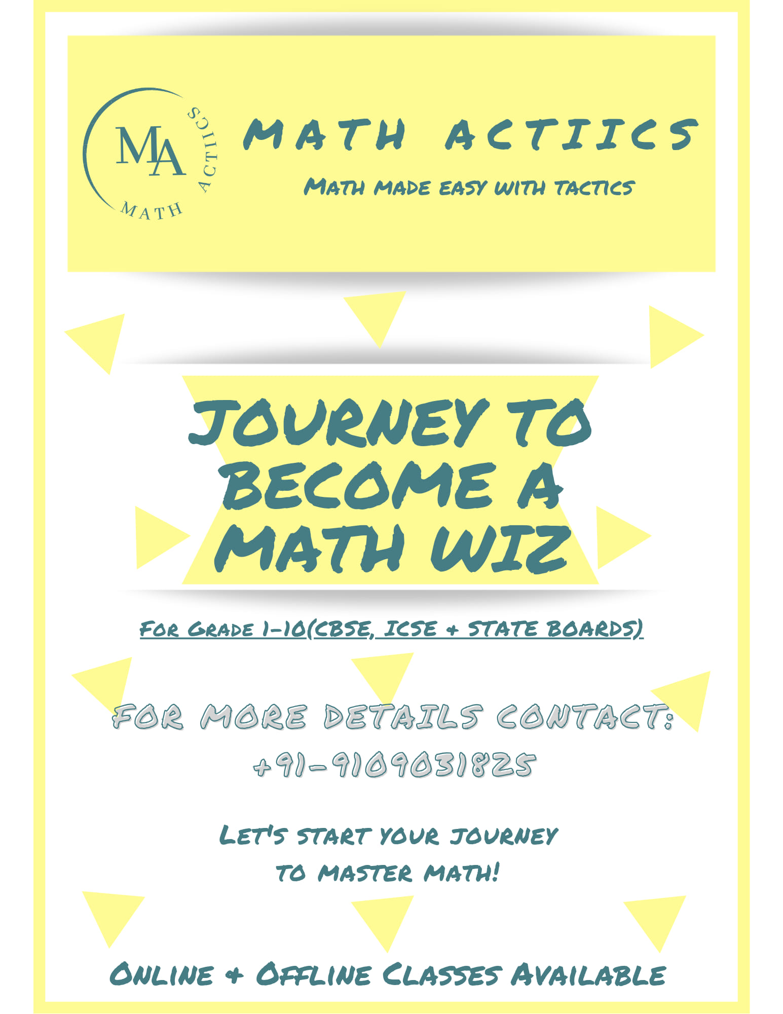 Math Actiics | Raipur