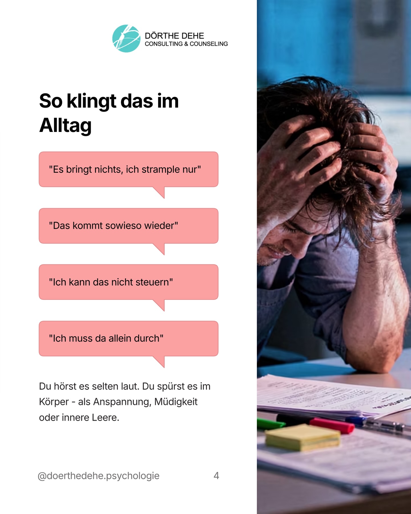 D... - Dörthe Dehe Psychologin Resilienz Psychische Gesundheit