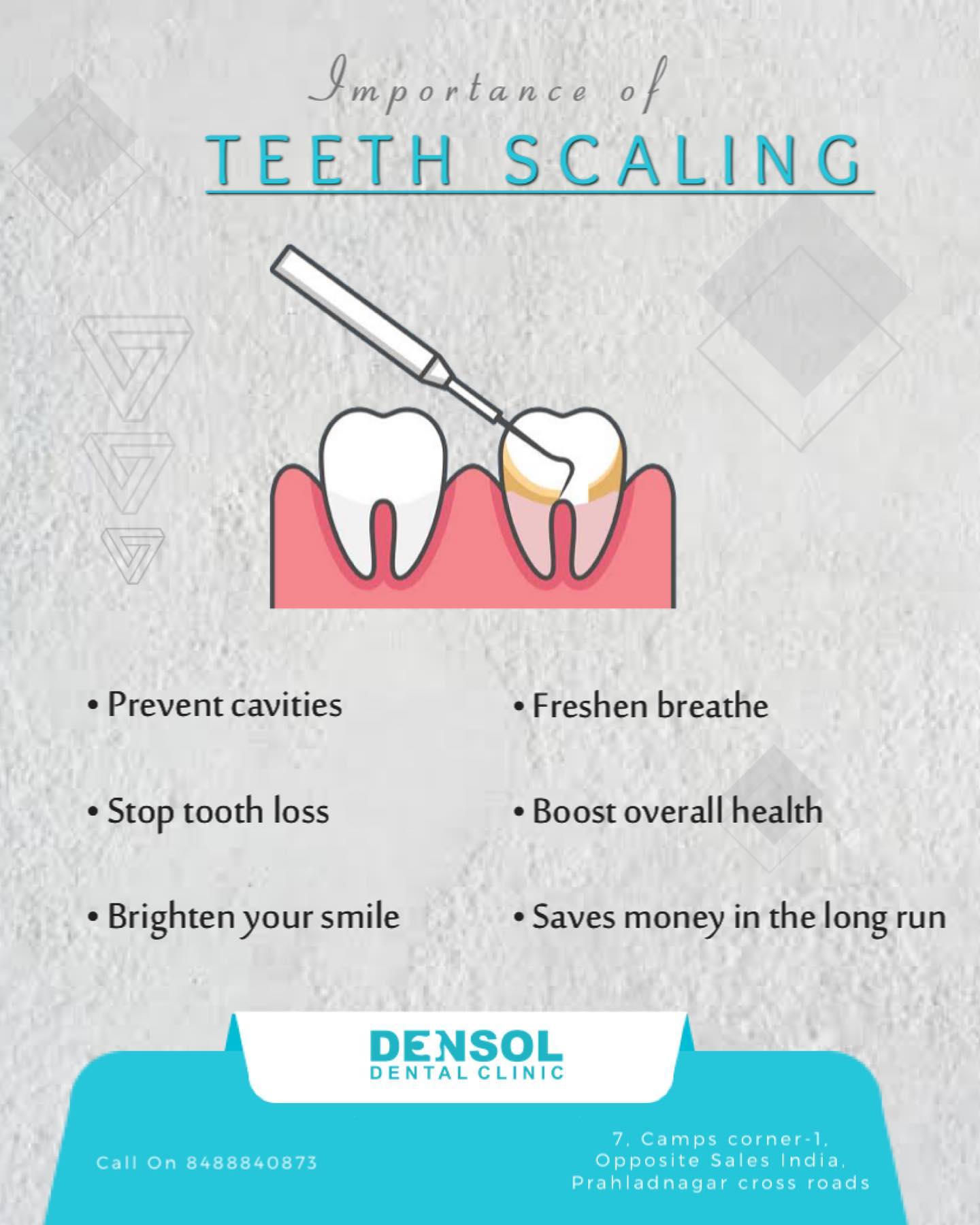 Densol - Teeth scaling is a procedure used to eliminate tartar which is ...