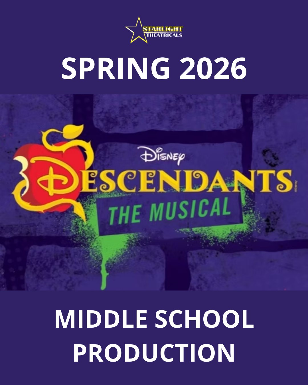 ANNOUNCEMENT TIME! 🌟 Our Spring... - Starlight Theatricals | Facebook