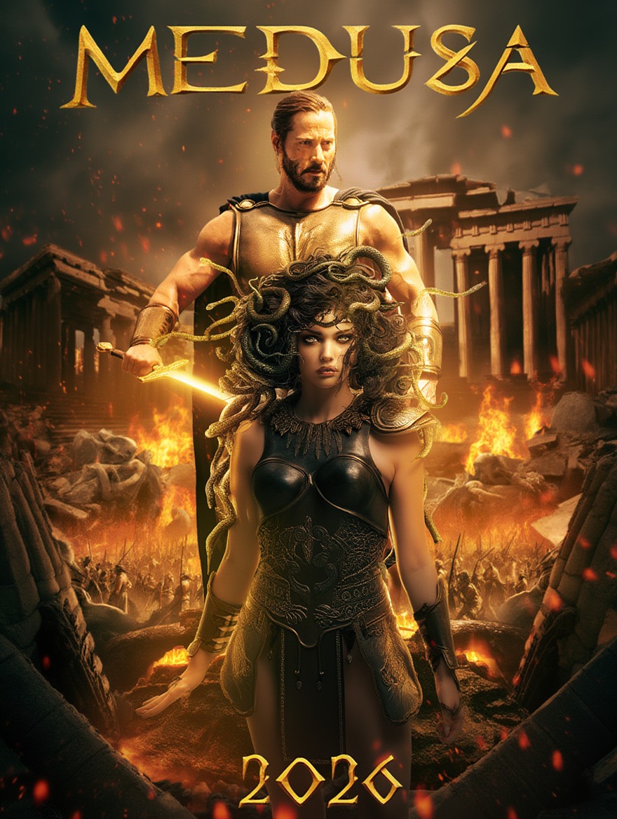 Hollywood - 🎬 MEDUSA (2026) – THE EYES OF TRAGEDY Tagline: "Beauty was ...
