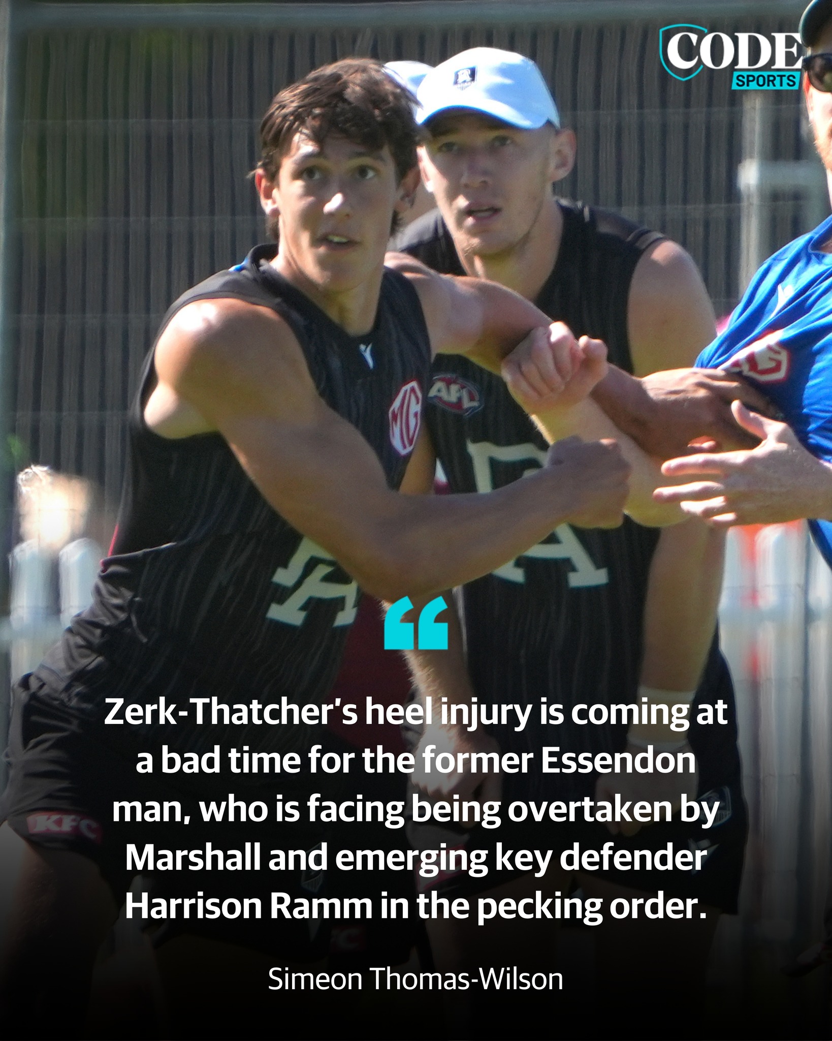 The Advertiser - How will the Power line up in defence this season ...