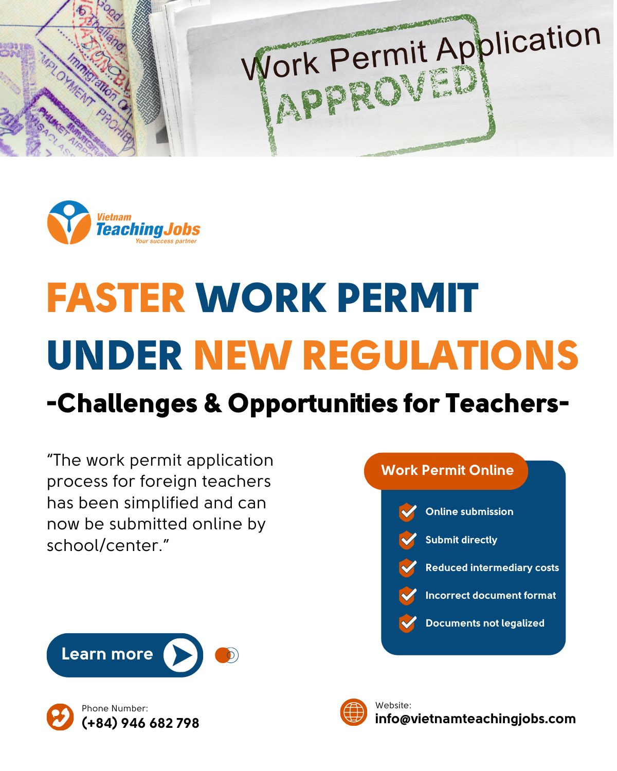 Vietnam - 🚨 Faster Work Permit Opportunities Under New Regulations ...