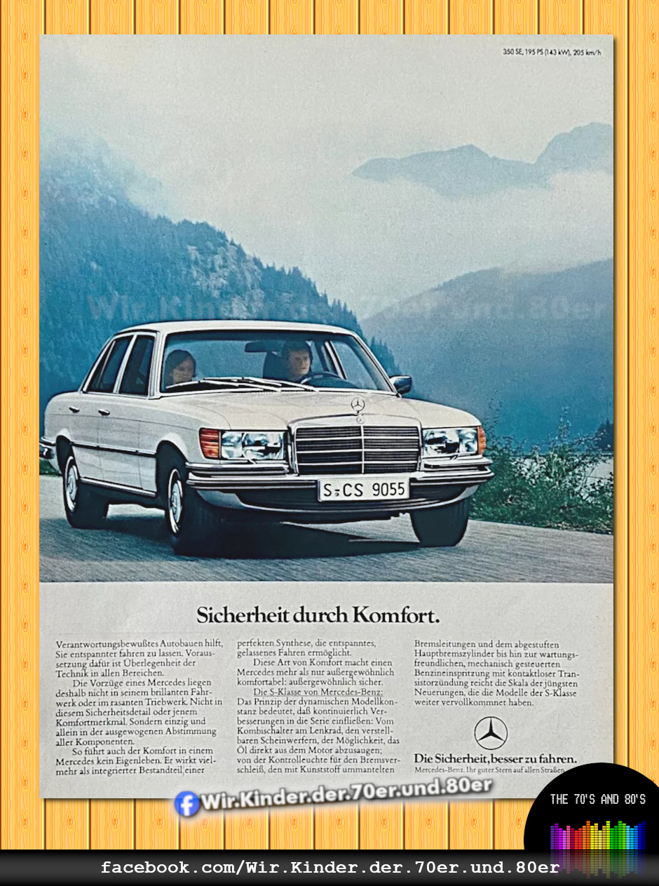 Mercedes-Benz 350 SE カタログ 1973 Mercedes Benz 350 SE 150 000KM since